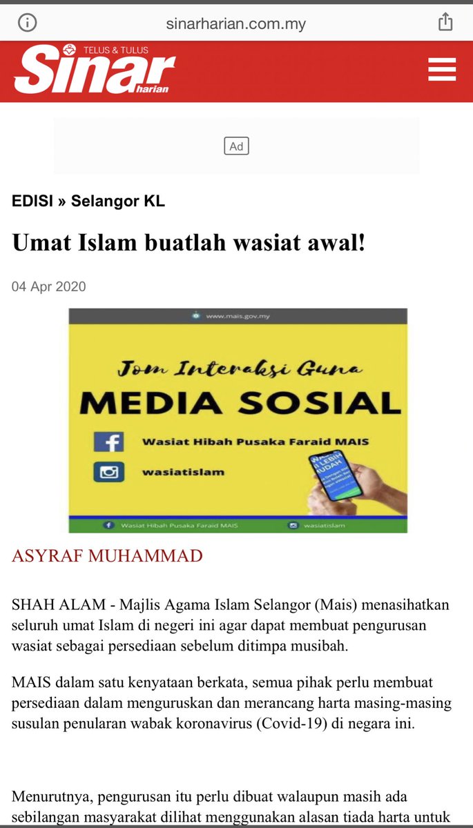 تويتر على تويتر 1 Gunakan Untuk Mengurus Jenazah Mandi Kafan Dan Kebumikan Https T Co Nes0nzybqx
