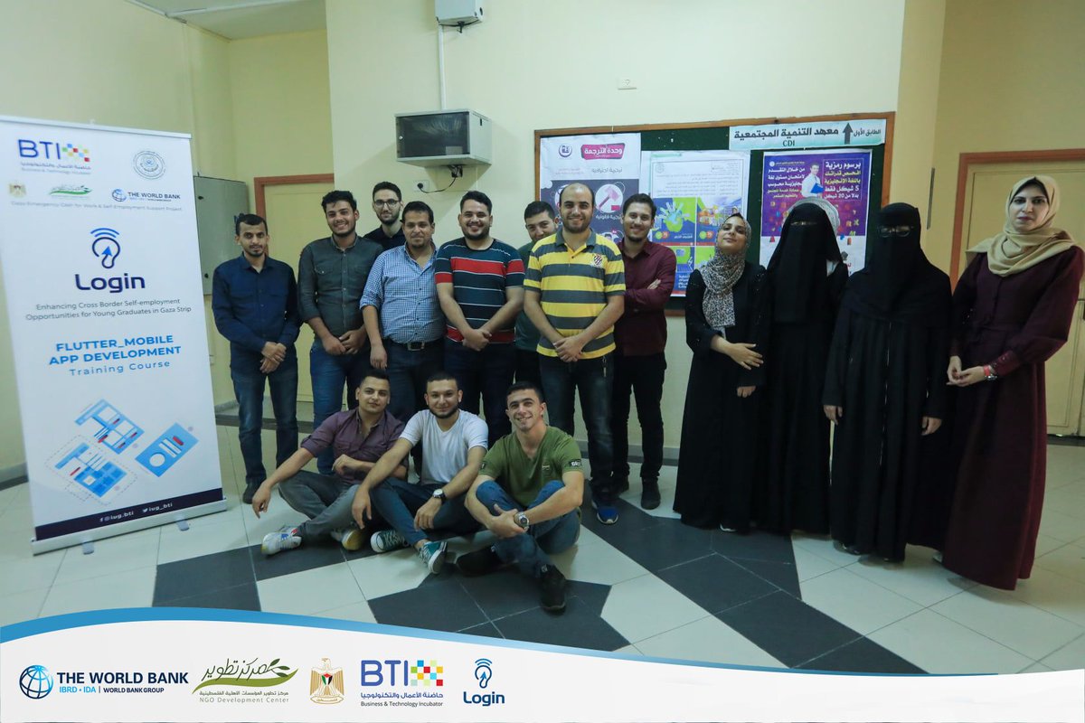 Rocksdxebec1992's tweet image. Previously, I finished training a number of outstanding #Flutter_developers within the #Login Project implemented by @IUG_BTI. Training was Technical #English and Soft Skills for #Freelancers.