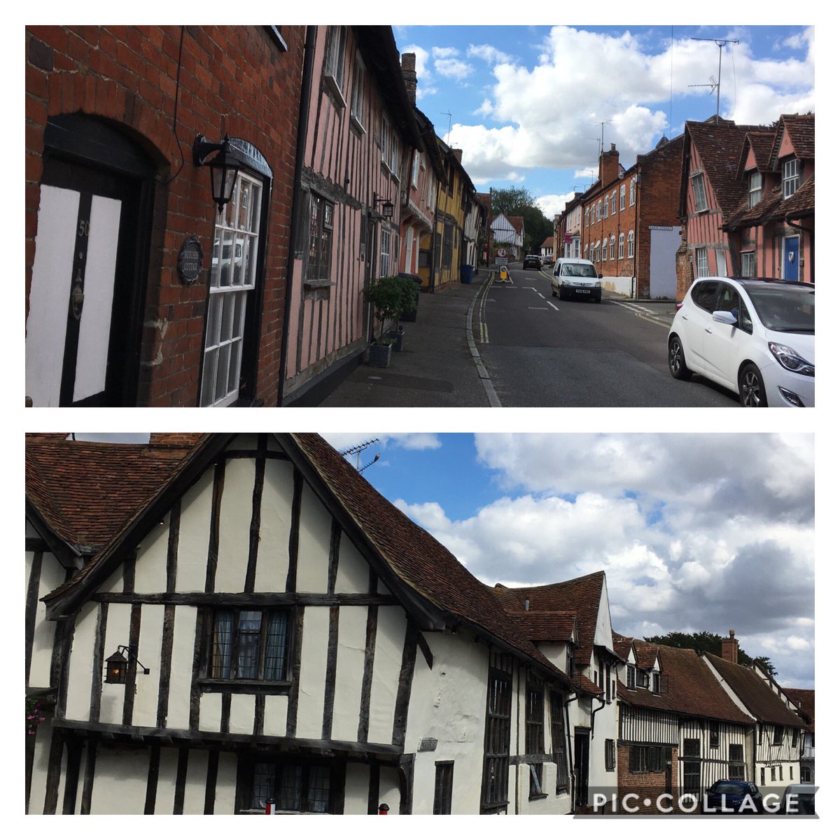 When you visit a village with 350 listed buildings, it’s difficult to know where to start. #Lavenham #Suffolk
