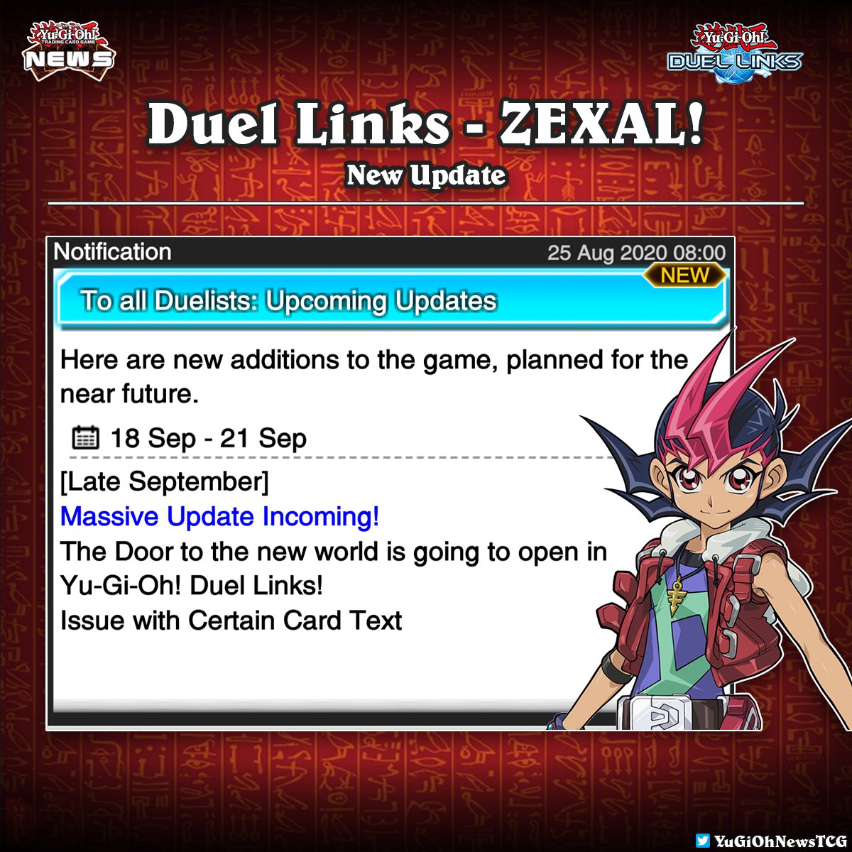 Yu-Gi-Oh! ZEXAL is Coming to Yu-Gi-Oh! Duel Links