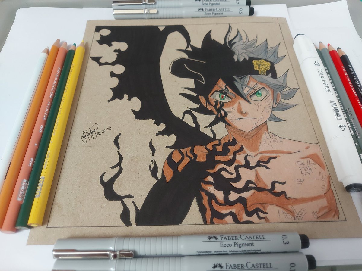 KatEnConnect's tweet photo. Done! 🥰 Have you read the latest chapter?
Asts is my favorite Black Clover character despite of him being too loud 😅
#blackclover #blackcloveranime #blackclovermanga #asta #astademon #blackbulls #anime #animelover #animeart #animedrawing #manga #mangadrawing https://t.co/haWZOXGD0J
