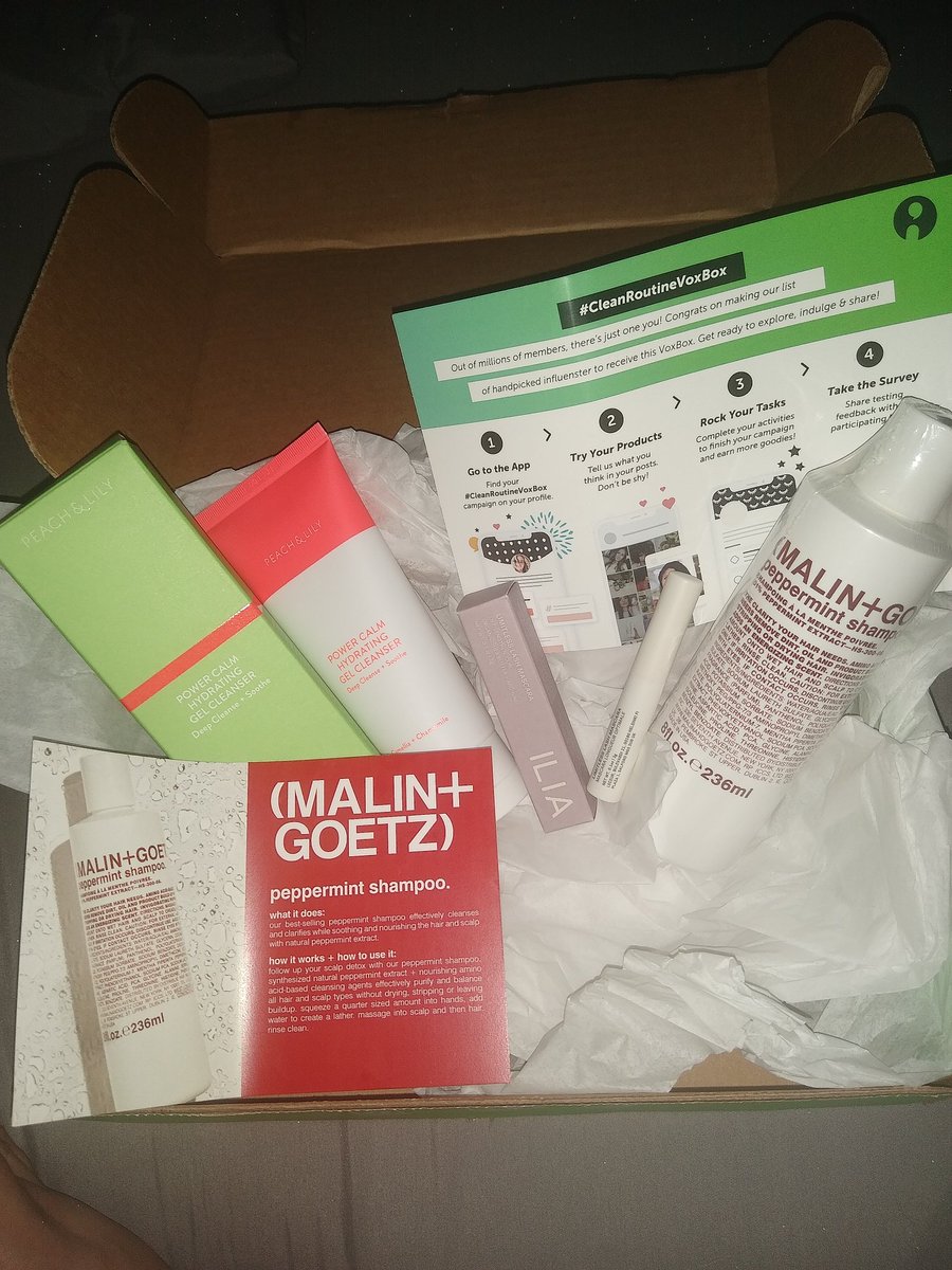 DevoraMaryy's tweet photo. I'm so happy to be part of the  #influensterfamily I love my voxbox  #CleanRoutineVoxBox #complimentary @iliabeauty @peachandlily @Influenster https://t.co/1juKnEv6cO