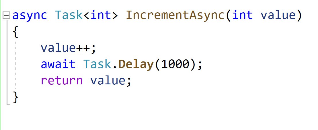 When the method goes async (that is, the awaiter isn't completed), there's a call into AwaitUnsafeOnCompleted, passing in the awaiter and the state machine (how often do you see ref this?!)