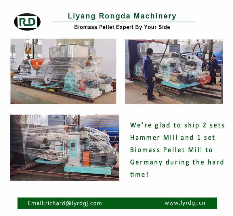 We're glad to ship 2 sets Biomass Hammer Mill and 1 set Biomass Pellet Mill to Germany during this hard time .
#biomass #woodpellet #hammermill #pelletmill