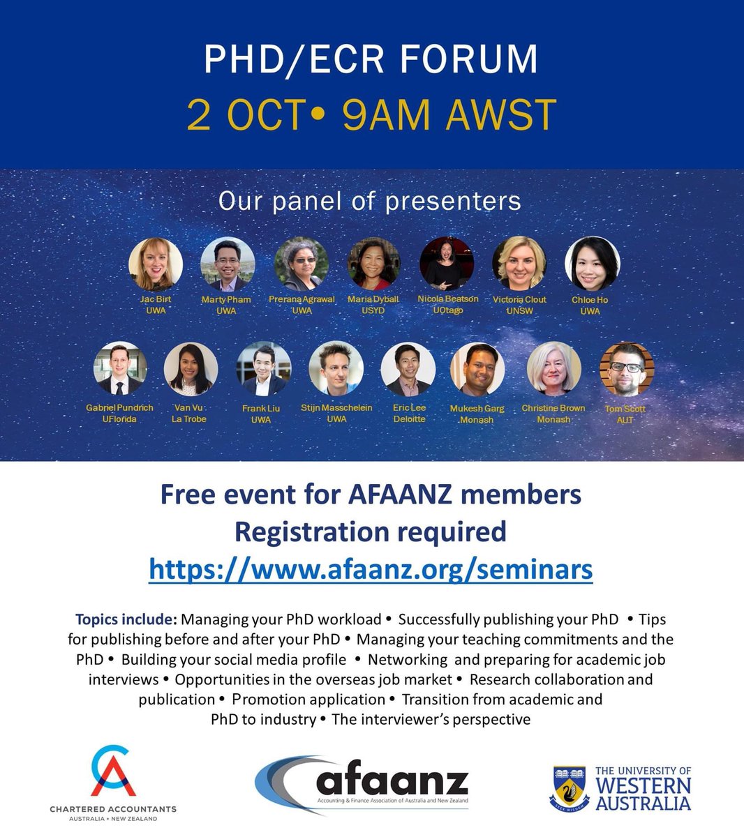 Can’t wait to participate in this exciting event #AcademicTwitter <a href="/AFAANZ/">AFAANZ</a> #phdchat #phdlife