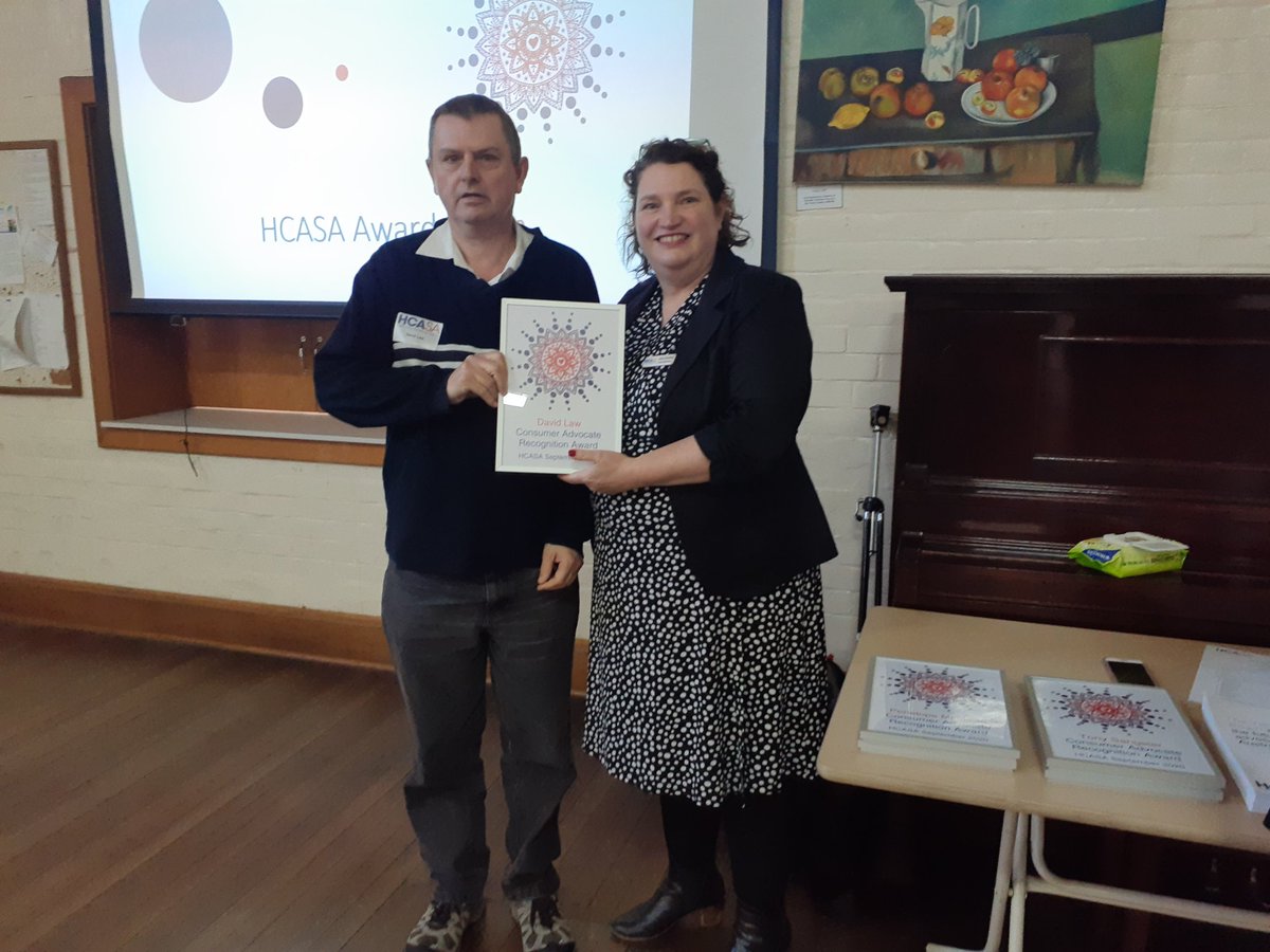 Without consumers, there is no consumer advocacy, no consumer engagement. 

This afternoon we acknowledge the work of the tireless and dedicated consumer advocates in South Australia at our Special General Meeting.

#ConsumerAdvocacy #HealthAdvocacy