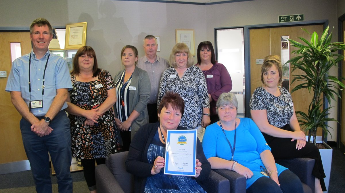 SohaHousing's tweet photo. A safe, secure home + the peace of mind of on hand support preserves independence and wellbeing: our "outstanding" (https://t.co/H2YGCVgVya) independent living team should take over our latest Extra Care scheme of 75 homes in #Wallingford summer '22 @natfednews #HomesAtTheHeart https://t.co/iyELG5SVRW