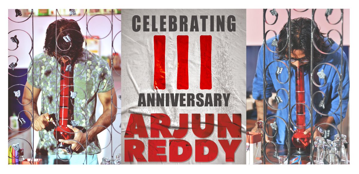 Three years to AR ๐พ
The most imp day in our lives.
We all were brought to light like a lightning strike when a charge separates within a cloud๐
A little overwhelmed description๐
Thank u all for the love ๐
@TheDeverakonda
#ShaliniPandey
@VangaPranay
@eyrahul
@rameemusic https://t.co/MT4BbyqPSH