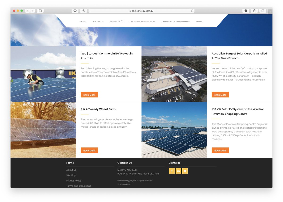 wow! look at all these solar projects on shine's website — impressive……oh hang on, shine didn’t have *anything* to do with *any* of them. https://www.shineenergy.com.au/projects 