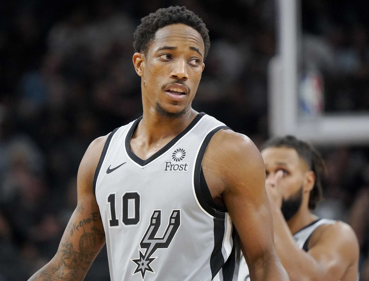 AndOneNBA23's tweet image. Los #HAWKS evalúan traspasar su 6th pick de este año junto a otro pick futuro por DEMAR DEROZAN de los @spurs 

By TrendingNBA