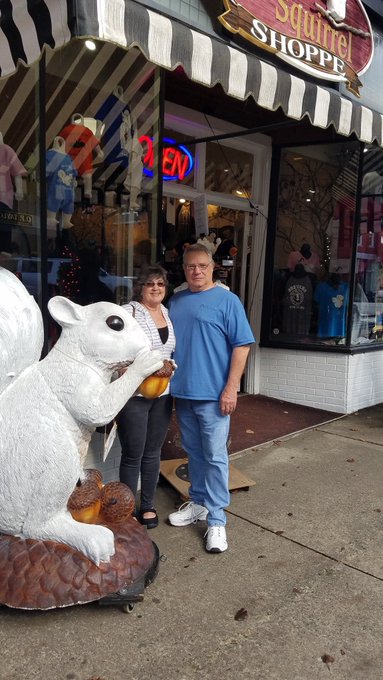 iquitsmokingcig's tweet photo. Our Road Trip Nov. 2018 Brevard NC has a White Squirrel Festival &amp; is also known as Land of the Waterfalls some 250 in the area    https://t.co/A0VgtSXjql  Sliding Rock is also here           https://t.co/cSbvEW2mTa   Come Visit / Click on pic to see Big / Share.... https://t.co/ko58D2s2uG