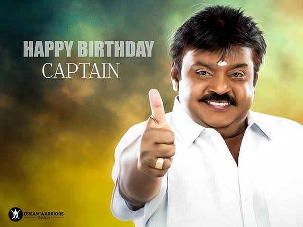 MediaRedhills's tweet photo. Happy birthday #Vijayakanth https://t.co/lqkZLidh3L
