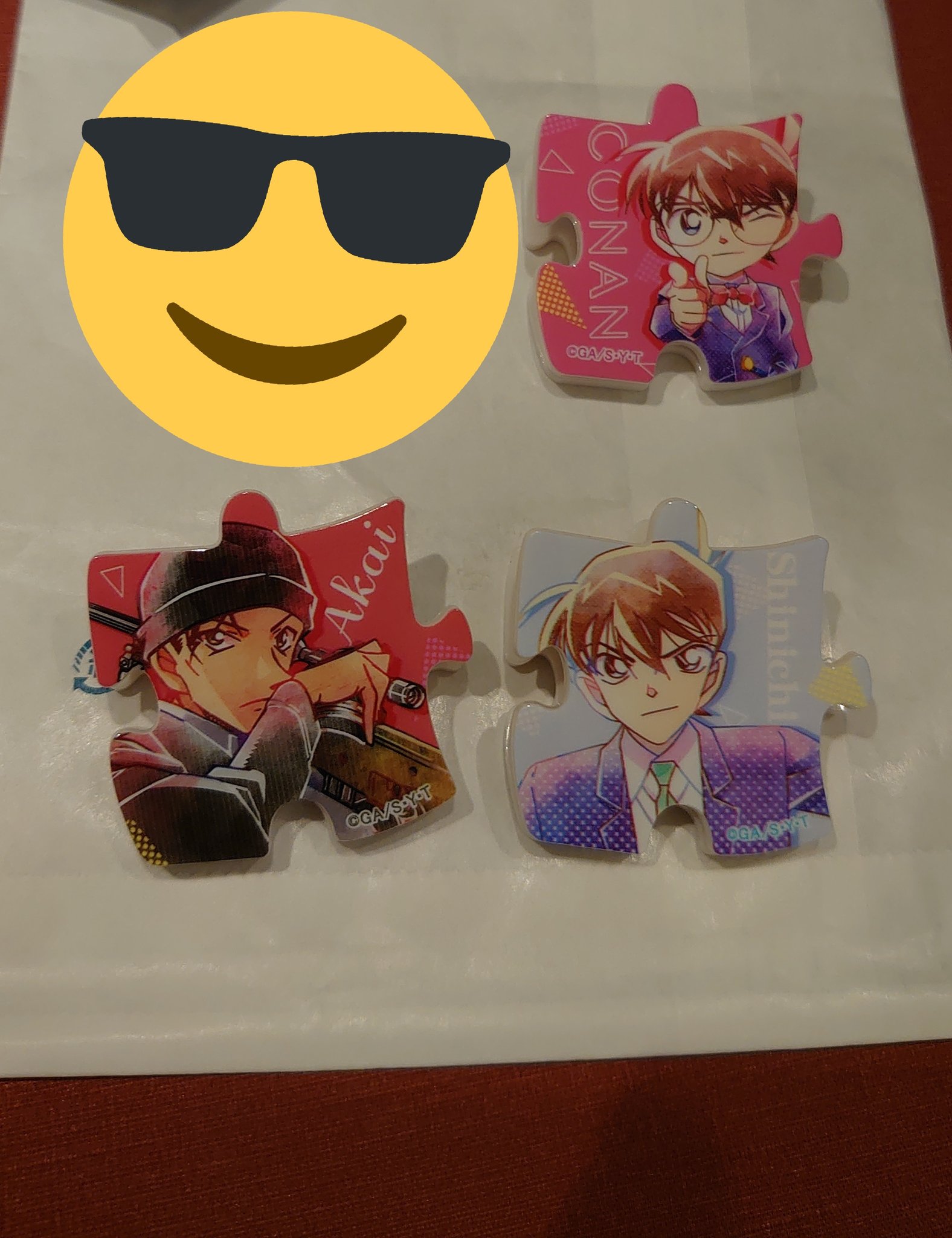 名探偵コナン　にいてんご　SAKURA卒業 名探偵コナン 缶バッジコレクション にいてんご SAKURA卒業ver