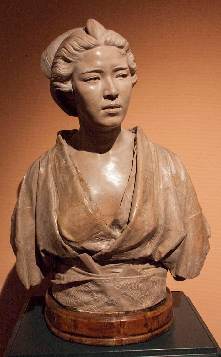 ☆ラグーザ玉 清原玉（昭和14没）は江戸生まれの女性画家。1877年に