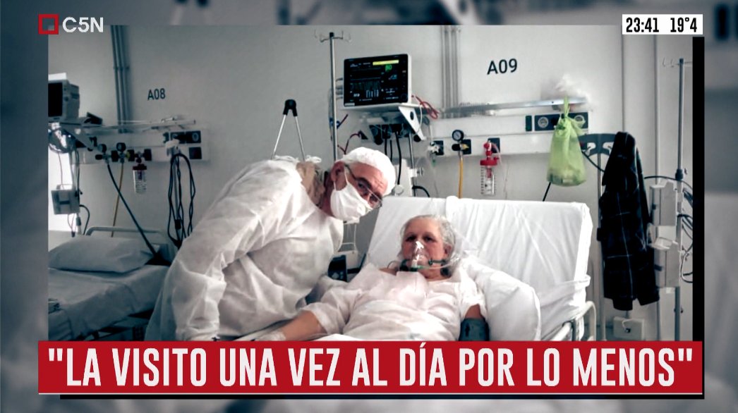 C5N's tweet photo. 💕 Ni la pandemia puede con 45 años de amor: la historia de Marta y José Luis → https://t.co/yuMDm2osCE   

👉 Informa @maurofulco en #ConflictoDeIntereses con @juan_amorin https://t.co/JXLOK7xOUV