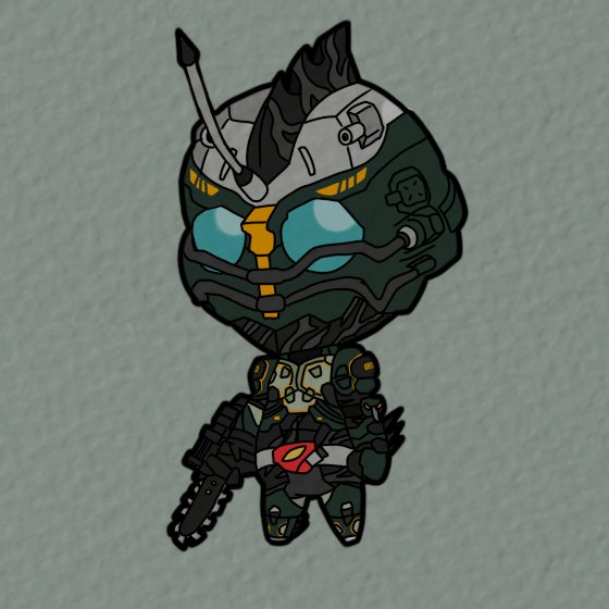 仮面ライダーアマゾンズのtwitterイラスト作品