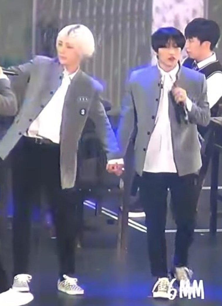 yehyuk holding hands  (while looking extremely good)