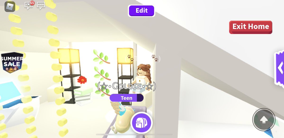 TracyCucci's tweet photo. Here is my fort username is angelpup313 @PlayAdoptMe #StaycationFortBuilding https://t.co/AqBh93JYiD