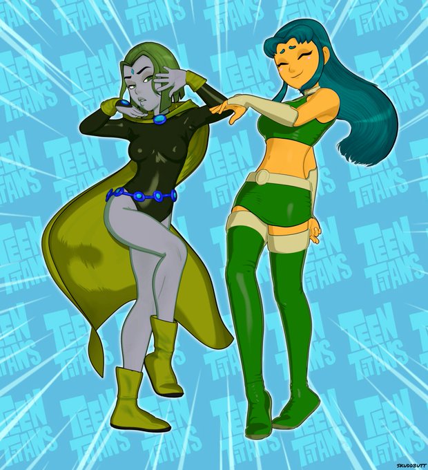 2 pic. hmmm Teen Titans in Jojo?? https://t.co/YYleq9voWQ