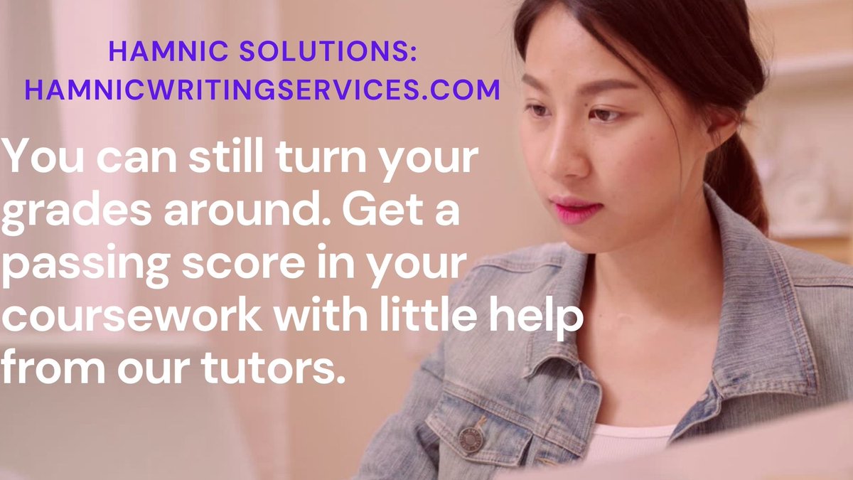 TutorHamza's tweet image. Get a high-quality research paper written by professional research paper writers. Register at hamnicwritingservices.com/login.php or email us requirements through support@hamnicwritingservices.com
#courseworkwritingservice #essayhelp #LIU #NCAT #UNCP #Courseworkhelp #assignmenthelp