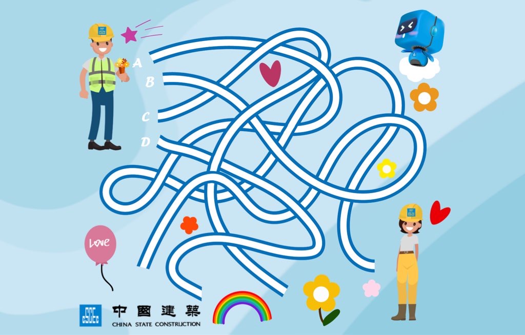CSCECNEWS's tweet image. Today is Chinese #valentinesday, famous for a love story about a mythological couple. As the two meet each other once a year, their reunion day was worshipped as a special day. Now CSCEC invites you to play a maze game. Can you find the way out to help a couple reunite? ✨