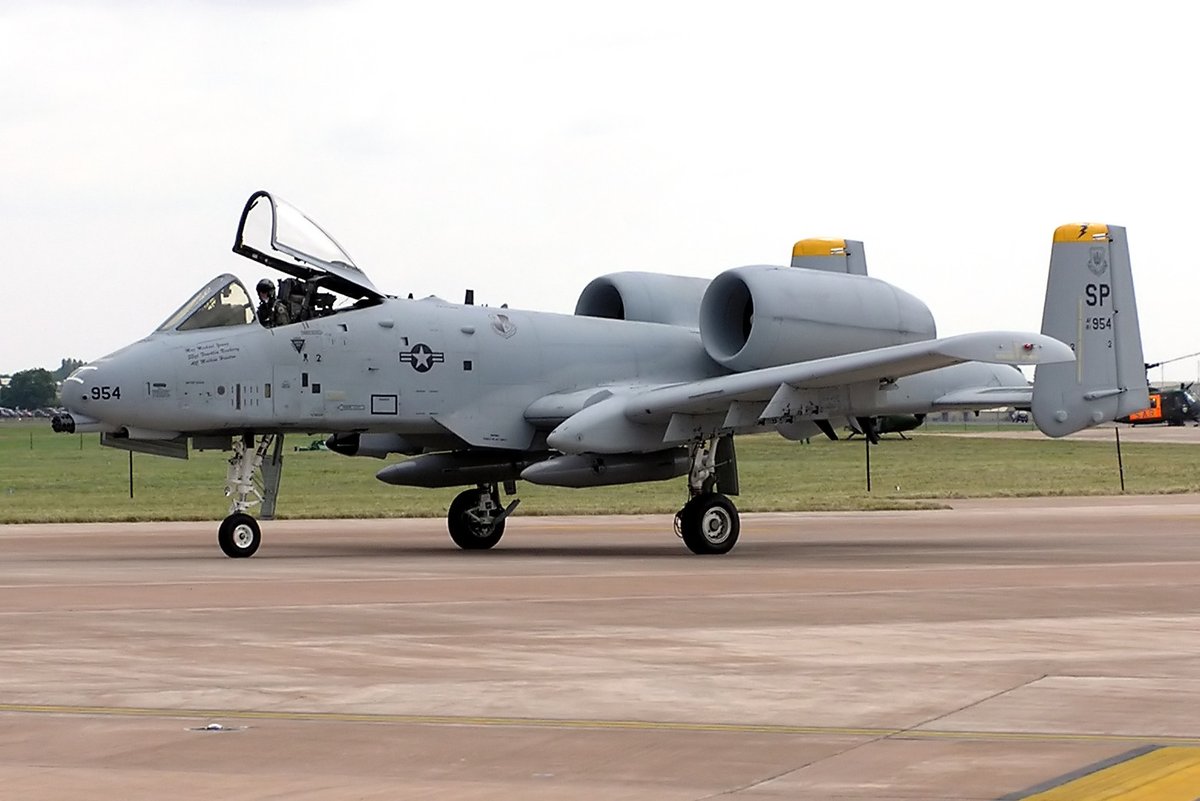 Americans keep having to reinvent the wheel, so we didn't build a tank buster until the 1970s:The Fairchild Republic A-10 Thunderbolt II Warthog.