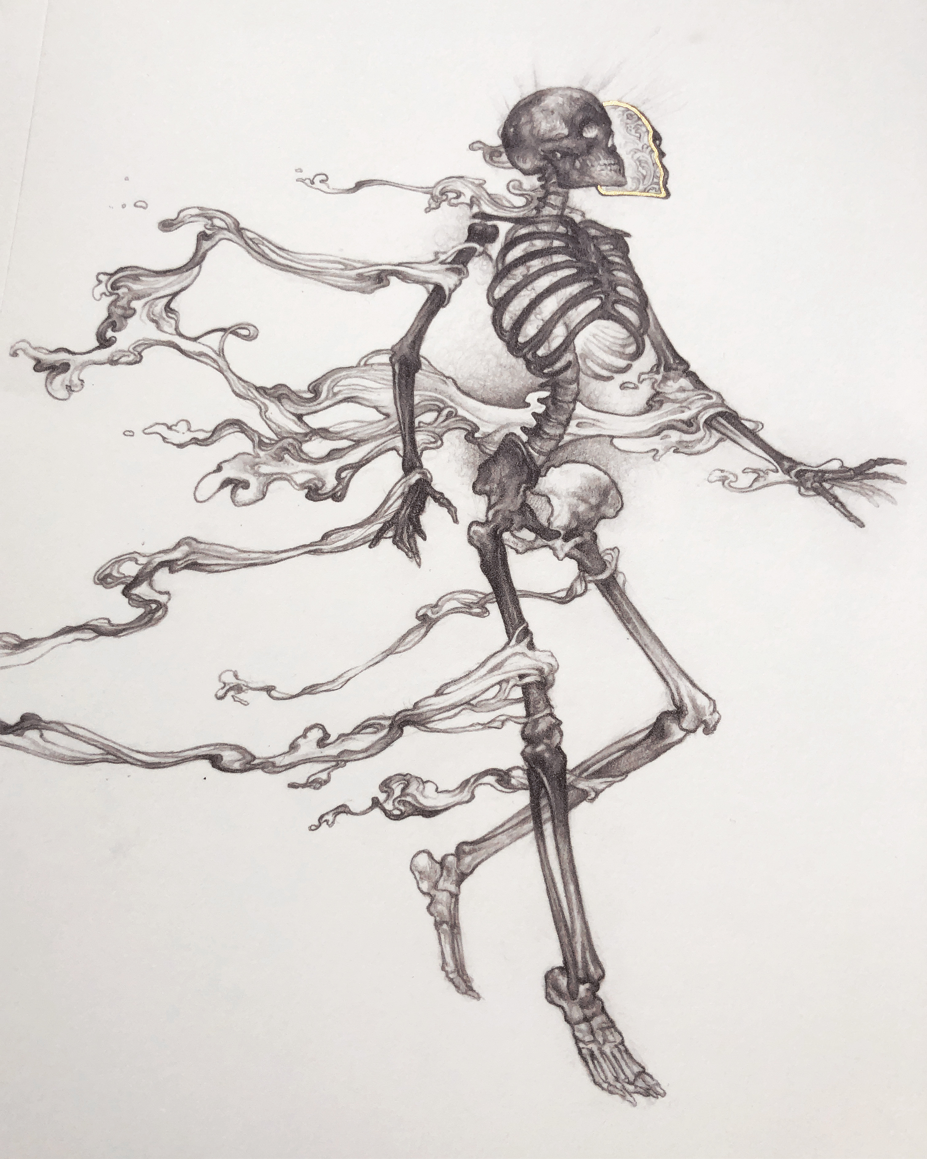 Skeleton cheap drawing art