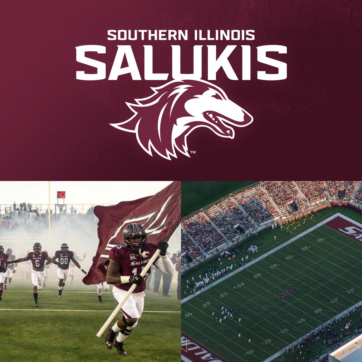 Blessed to receive my 9th Division 1 offer from @SIU_Football!!
#UnleashTheDawg @SIUC @TrevorOlson62 @coachrolan @MeadeSmith @17NickHill