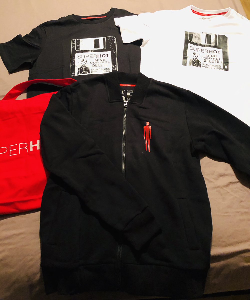 TechniqTV's tweet photo. Yooooooo thank you SO MUCH surprise swag @SUPERHOTTHEGAME I am going to wear this Drip 💧 so much!
SUPER!
HOT!
SUPER!
HOT!
Lol thanks again I love it!
#superhotgame https://t.co/R6DfgKqVRZ