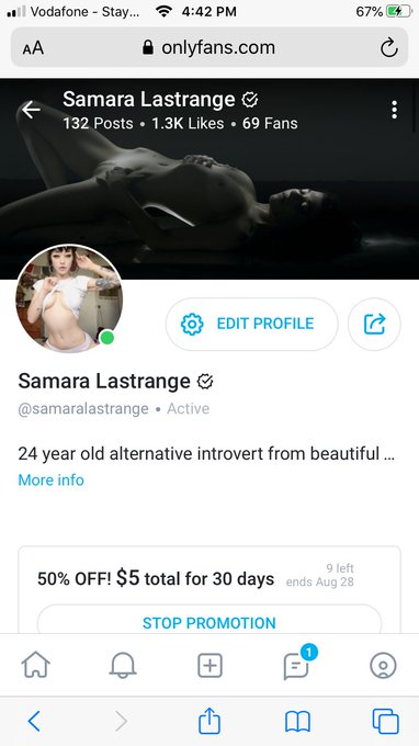 Check out some butt stuff on my OnlyFans 😘   I&rsquo;ve lowered my monthly price to only $10 and my current