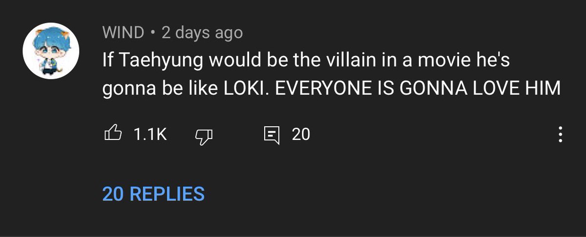 someone draw taehyung as loki i’m begging