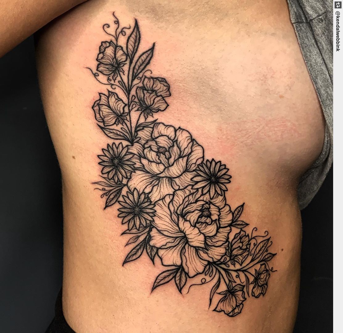 Tattoo Ness on X: "LOVED doing this rib piece for Lydia on Tuesday thank you for sitting so well you bossed it! #tattoodesigns #peonytattoo #ribtattoo #tattoo #inked #tattooart #tattoos #tattoodesign https://t.co/WQB1RnH1Al" /