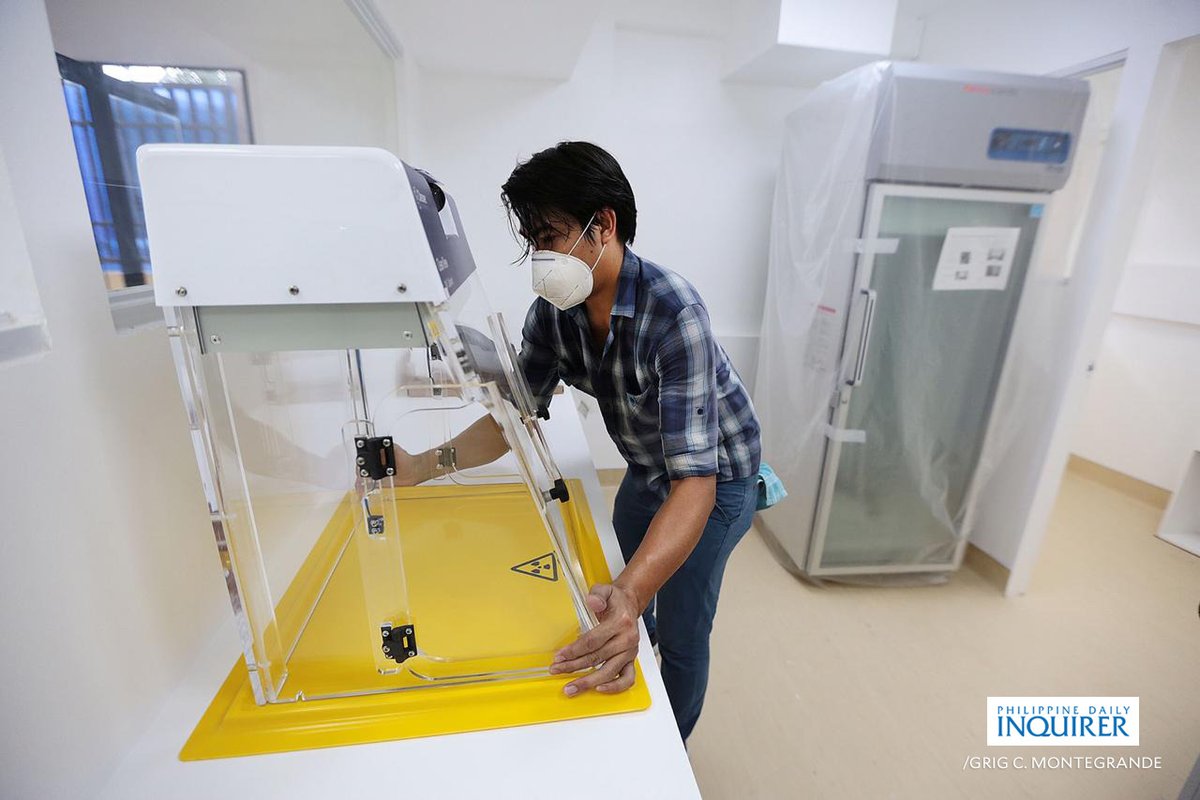 LOOK Equipment supplier set up laboratory equipment at the Quezon City