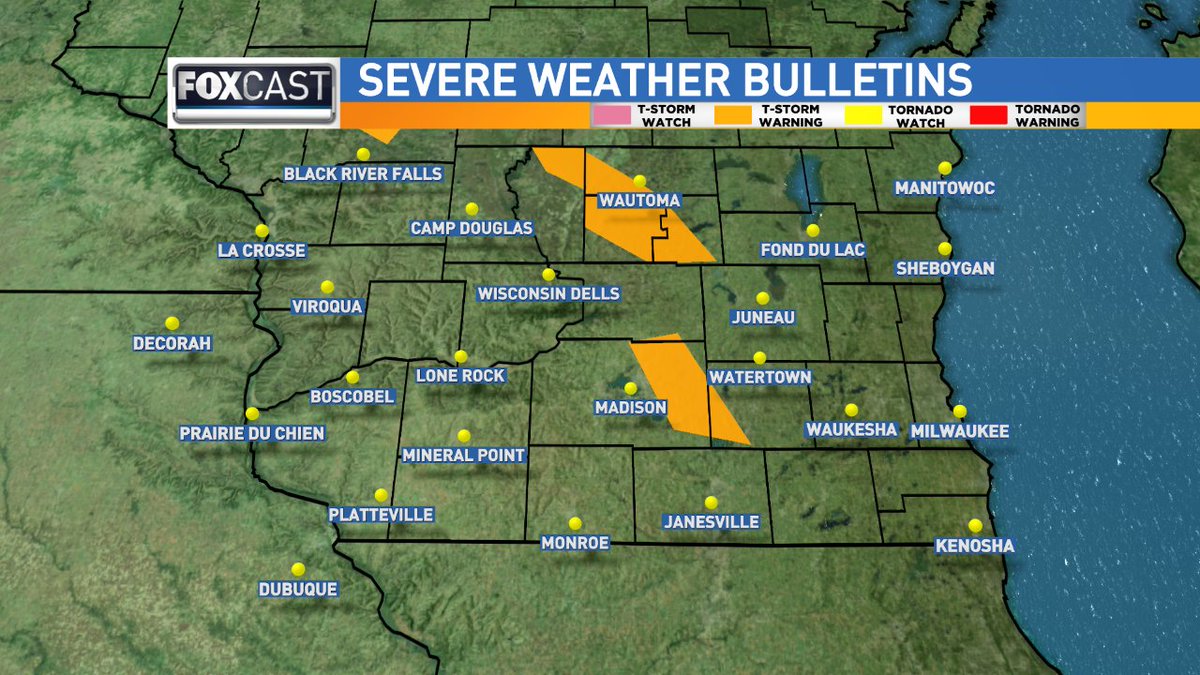 Here are the latest Severe Weather Bulletins. wiwx | FOX 47 Madison ...