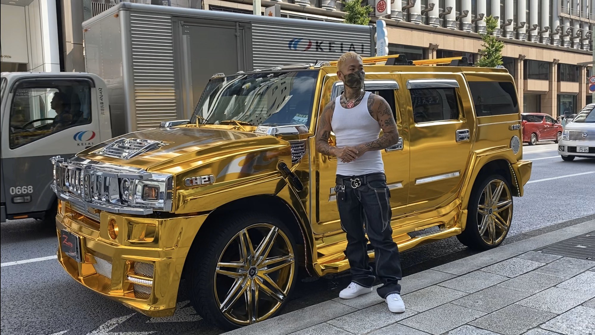 Sho Aka S Time Shoが遂にゴールドハマーもget Gold Hummer H2 T Co Kszmcxxu4p