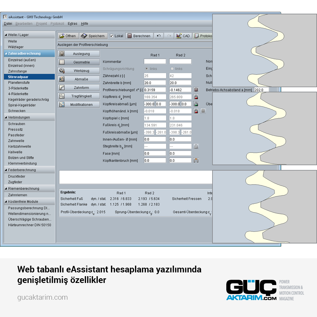 disliteknoloji's tweet photo. Web tabanlı eAssistant hesaplama yazılımında genişletilmiş özellikler >> https://t.co/drFgR7RV4P
#eAssistant #kapemendüstriyel #makineimalatı #redüktör #güçaktarım https://t.co/lUGjvrr4Cl