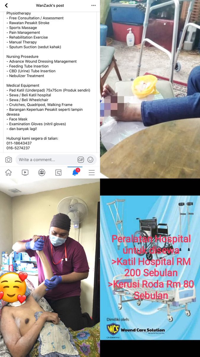 wzthejoker's tweet photo. Boleh hubungi kami di talian:
011-18643437
016-5274237
#physiotherapy #nursing #housecall #homecare #physio2u #healthcare https://t.co/yywZLw6NbF