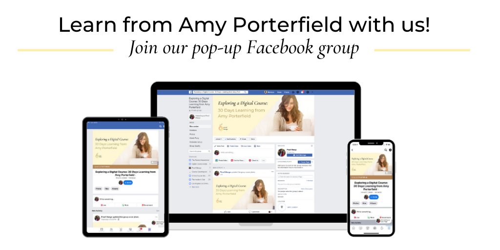 ProofMango's tweet image. My latest recap of Amy Porterfield's FREE training on course content creation is up. Join our Facebook group to see it! buff.ly/30nD6Jy #digitalcourse #onlinecourse #amyporterfield