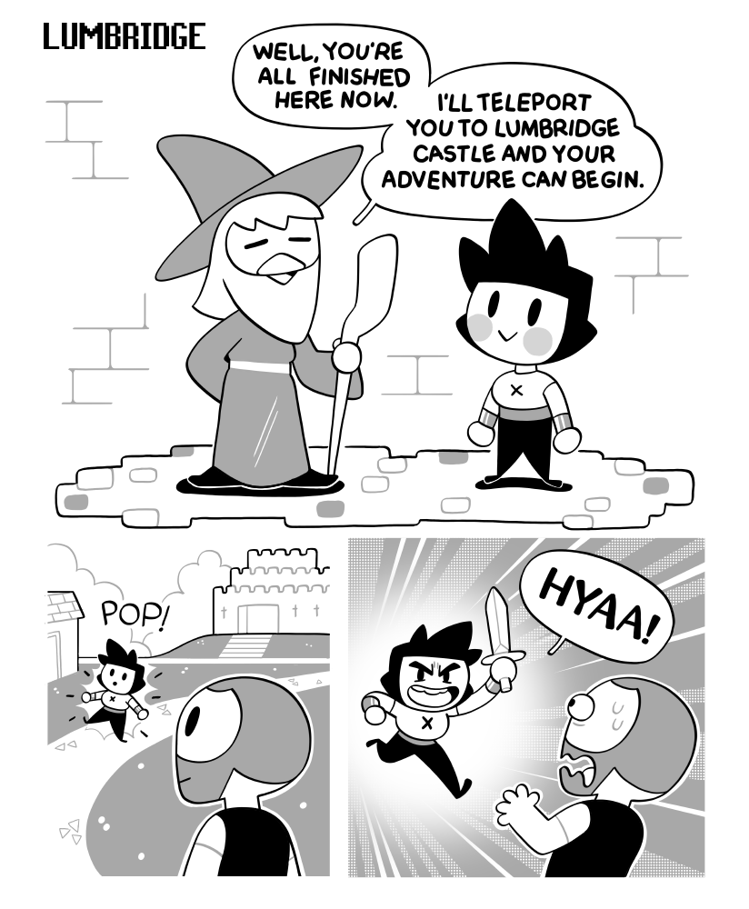 Every day i think about restarting my Runescape journal comic. 