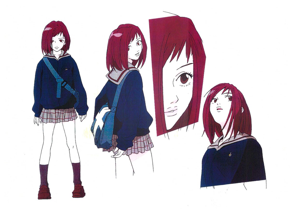 FLCL (フリクリ) : Character Designs

By Yoshiyuki Sadamoto (貞本 義行) (?) 