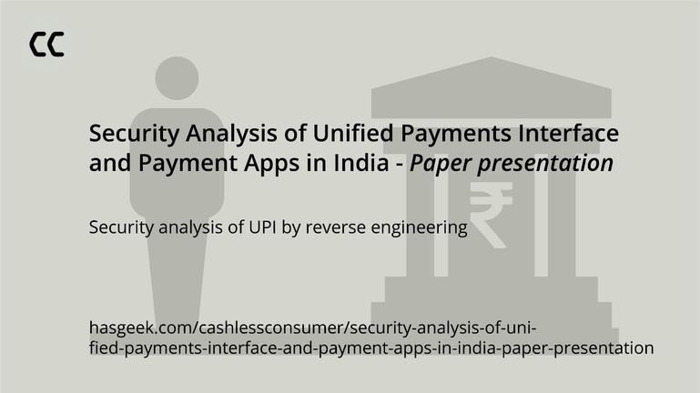 logic's tweet photo. Coming up #CashlessConsumer #PaymentDeepdives on Sep 5 -- Security Analysis of Unified Payments Interface and Payment Apps in India - Paper presentation by Renuka Kumar 

#UPI #CyberSecurity #DigitalPayments #MobileSecurity

RSVP https://t.co/s2YSuq4bEN https://t.co/GaecvRClsT
