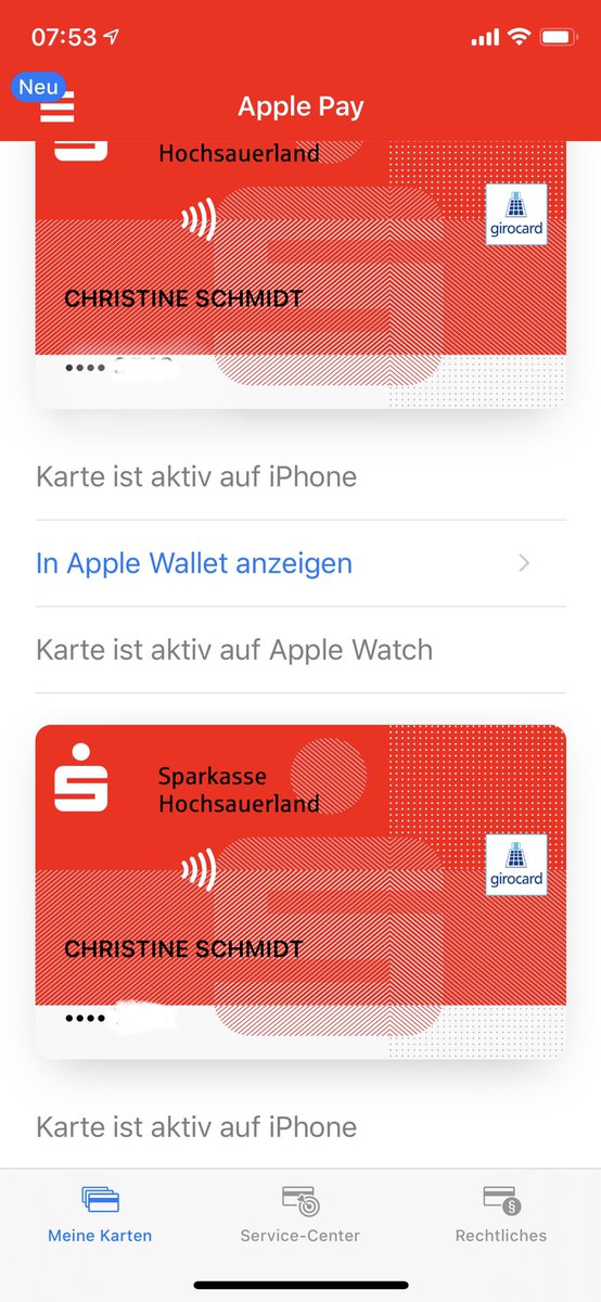 Tine2205's tweet photo. #babing #ApplePay #sparkasse https://t.co/iqv42K5XsE