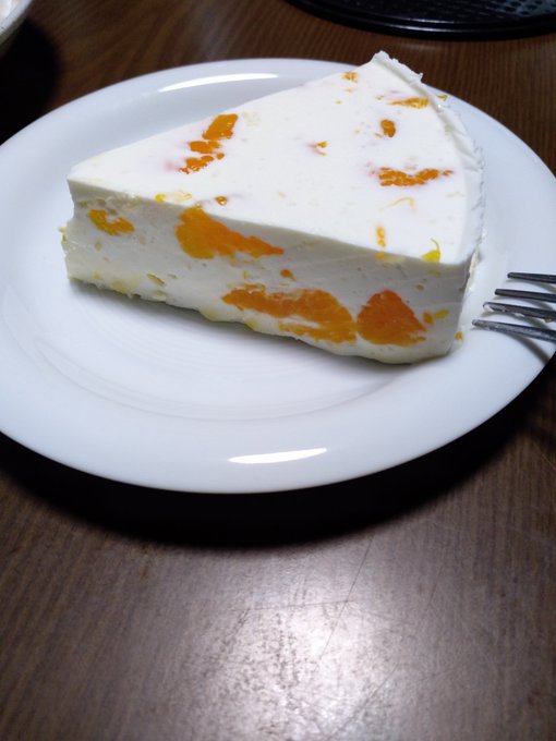 オレンジヨーグルトケーキを作りました 