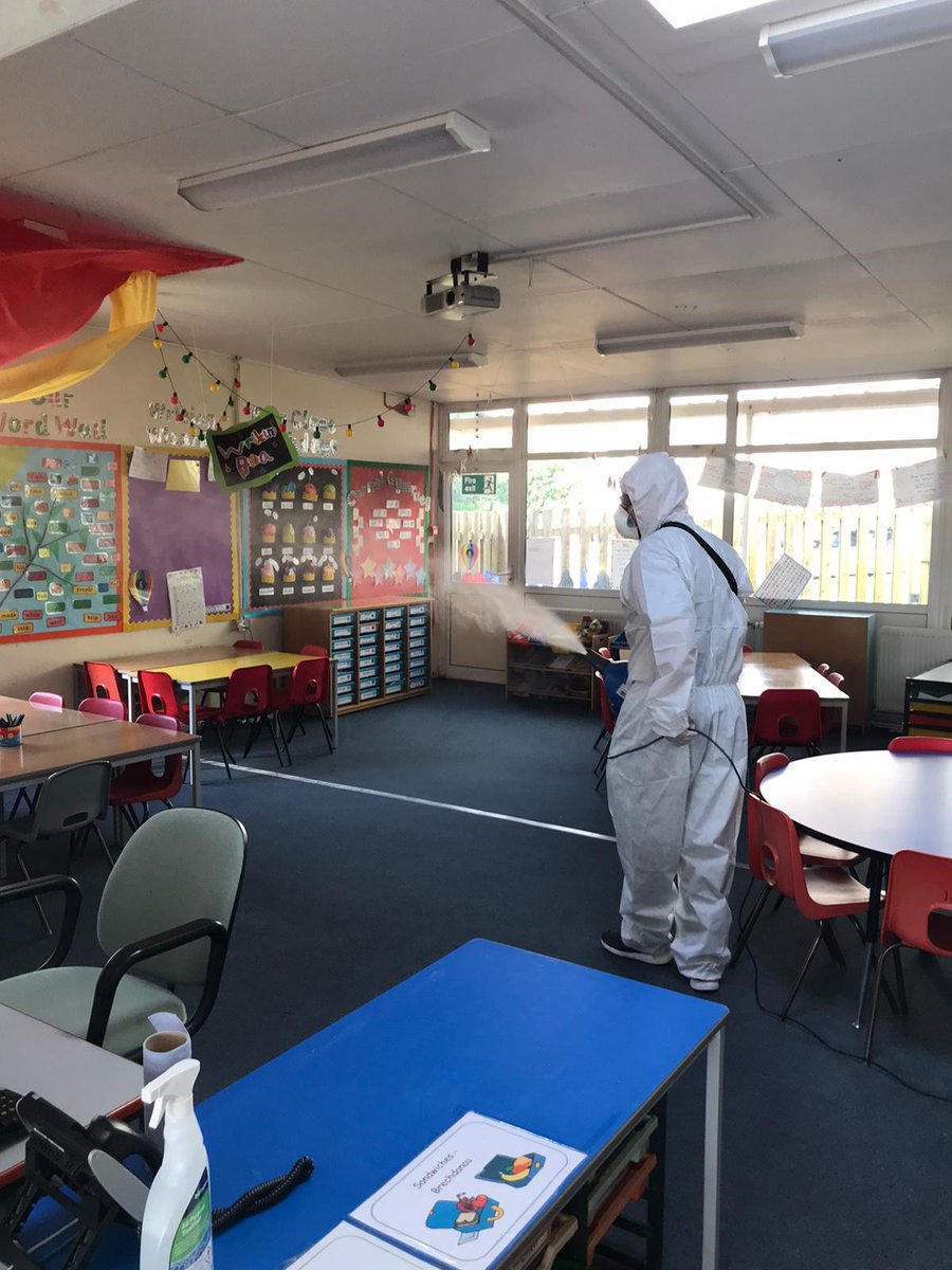 AandRcleaning's tweet image. Is your school getting ready to welcome pupils back for the autumn term? If you are and you'd like extra protection against infectious viruses like COVID-19 and Norovirus then take a look at our bio-misting services ow.ly/iC0c50B4yEY

#Biomisting #Schoolcleaning #Commercial