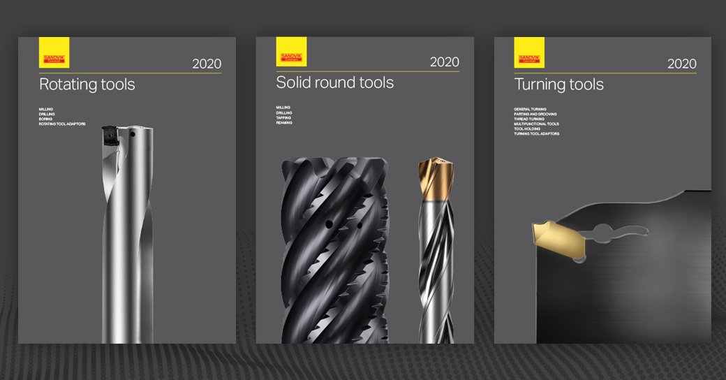 SandvikCoromant's tweet image. All the information you need to effortlessly order your tools - Check out our latest 2020 catalogues.
bit.ly/39xSqES