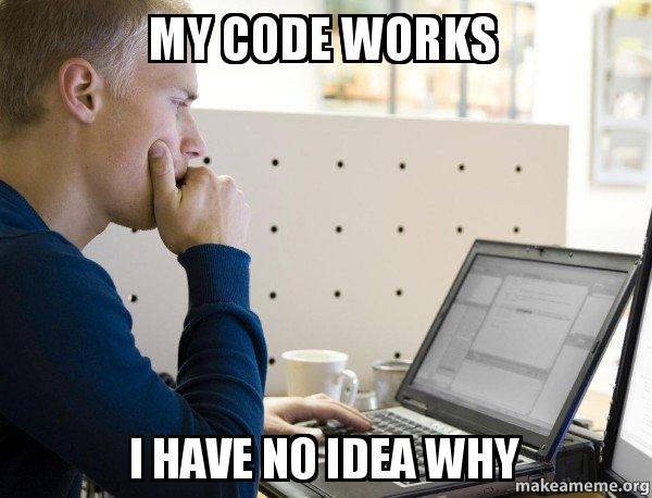 JSomerstone's tweet image. My feelings right now. #programmingThings