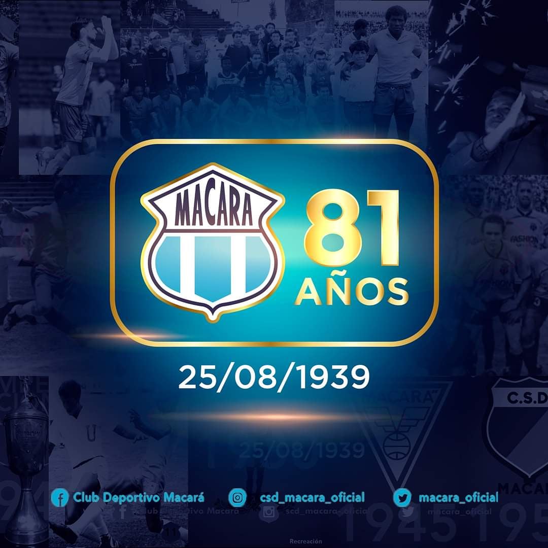 Macara_Oficial's tweet photo. Viejo y querido Macará: 

Felicidades en tu cumpleaños 81, el equipo de la ciudad de Ambato, fundado en medio del olor a pólvora y el sonido de bayonetas, durante una de las tantas invasiones a nuestro territorio nacional. https://t.co/wfhLFaHdJ5