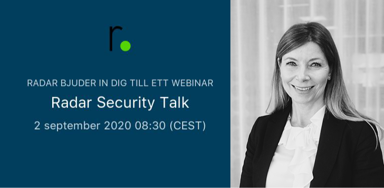 StenL_IBM's tweet photo. (Security) (Event)

IBM:s Kaja Narum gästar Radar Security Talk den 2 september!
Missa inte detta webinar om IT-säkerhet i det populära ”talk-formatet”, där Hans Werner från Radar inleder med en spaning om utvecklingen inom IT- och cybersäkerhetsområdet i Sverige. Rolf... https://t.co/TwMRrQFJgG