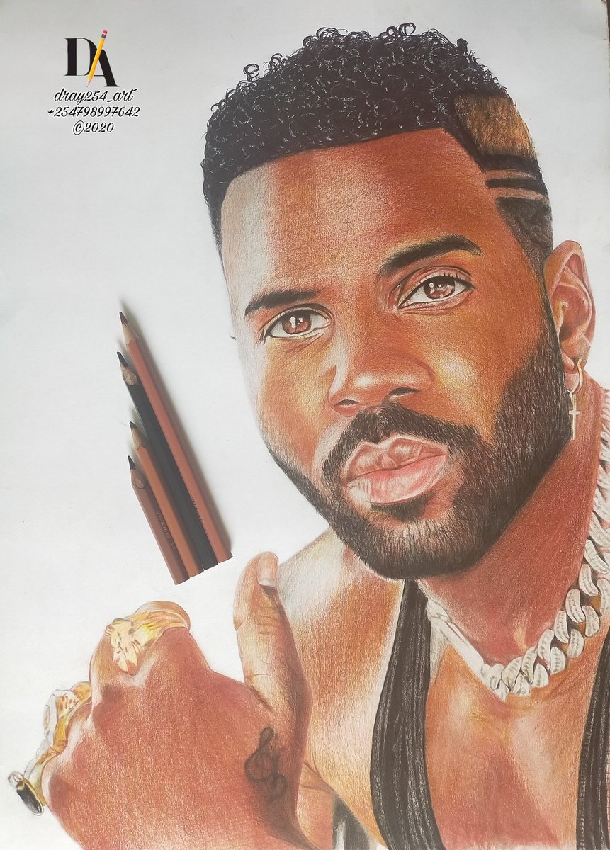 DrayTalented's tweet photo. #KOT kindly retweet. My next client might be in your TL 💯. Coloured pencils on Ivory paper. Muse: @jasonderulo . Kindly DM for orders or call/ WhatsApp 0798997642 .
#sharemyhustle.

#ReopenUniversities #ThankYouRoman #UHURUtoughCHOICES President Uhuru Kenyatta https://t.co/aN6xPEYjd9