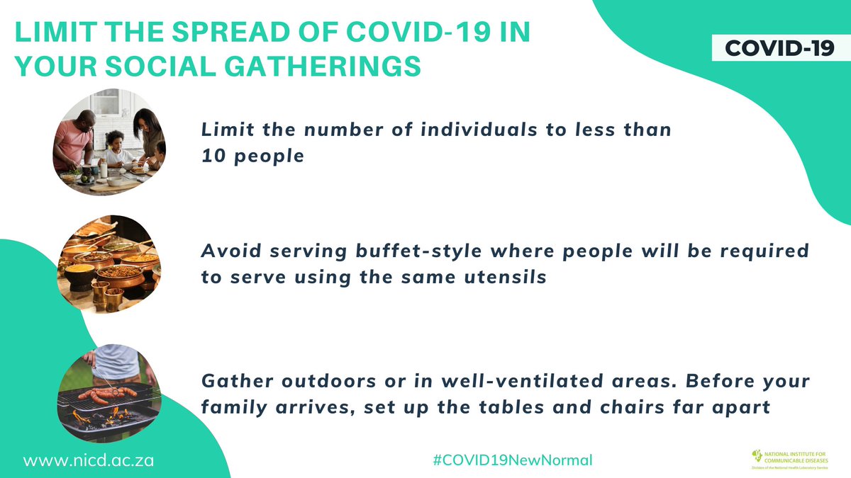 CityTshwane's tweet image. Although #level2lockdown allows us to visit family members, please remember that #COVID19 is still around us. Keep safe during social gatherings.
